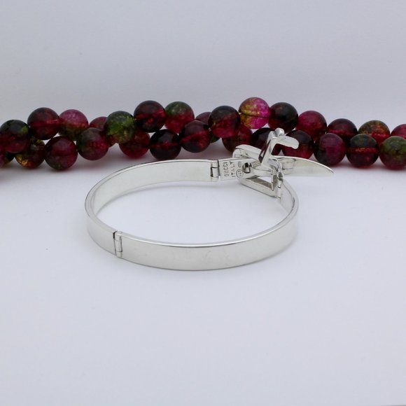 Gucci Silver Belt Buckle Bracelet - Picture 9 of 12